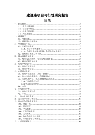 某项目可行性研究报告(doc 57页)