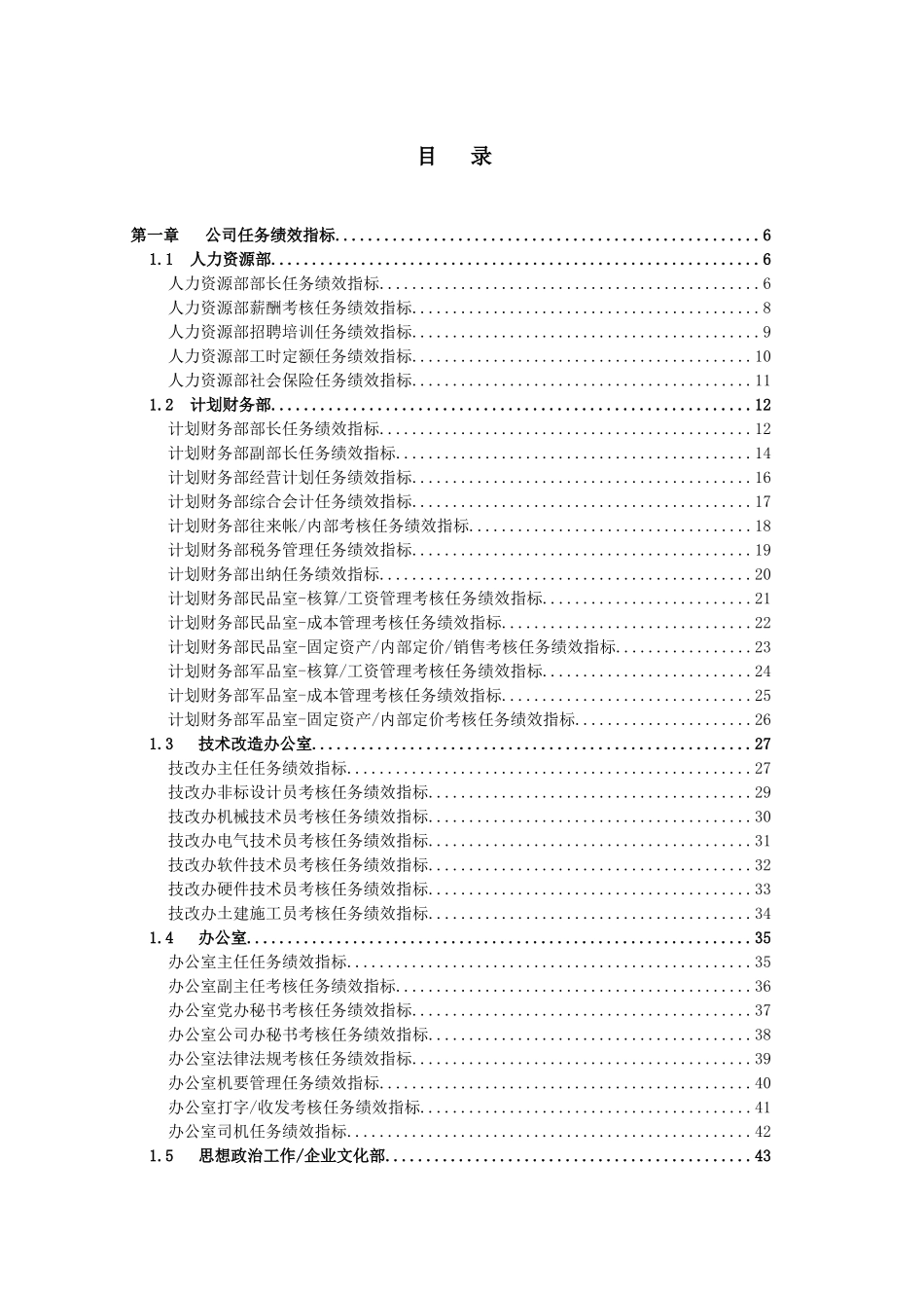 人力资源-B08017岗位任务绩效指标_第2页