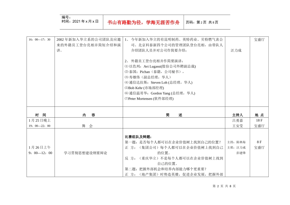 某集团年度论坛策划案_第2页