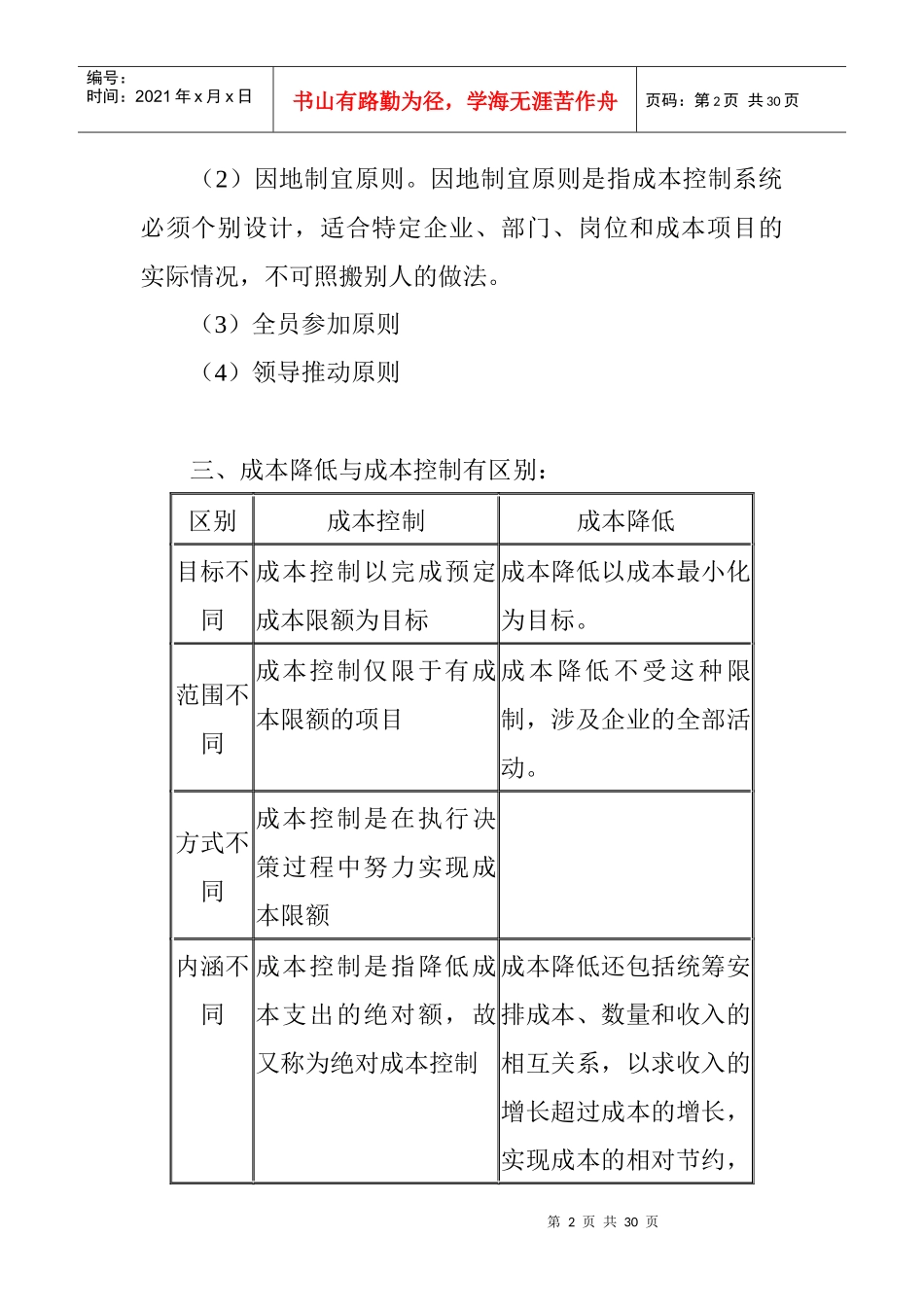 标准成本控制的差异_第2页