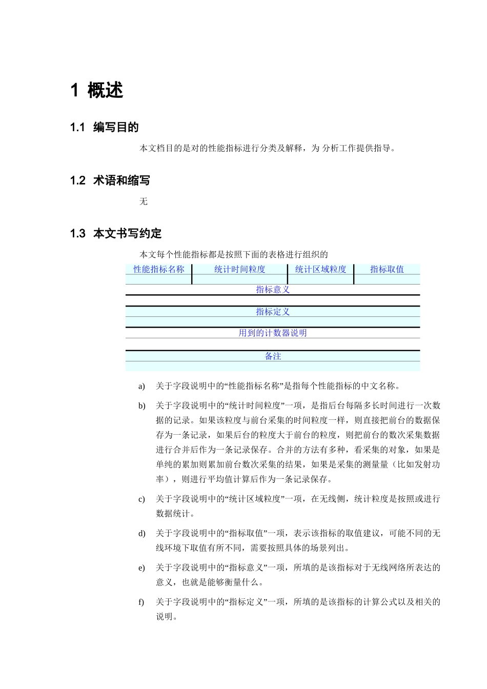 人力资源-LTEKPI指标定义分类指导书_第3页