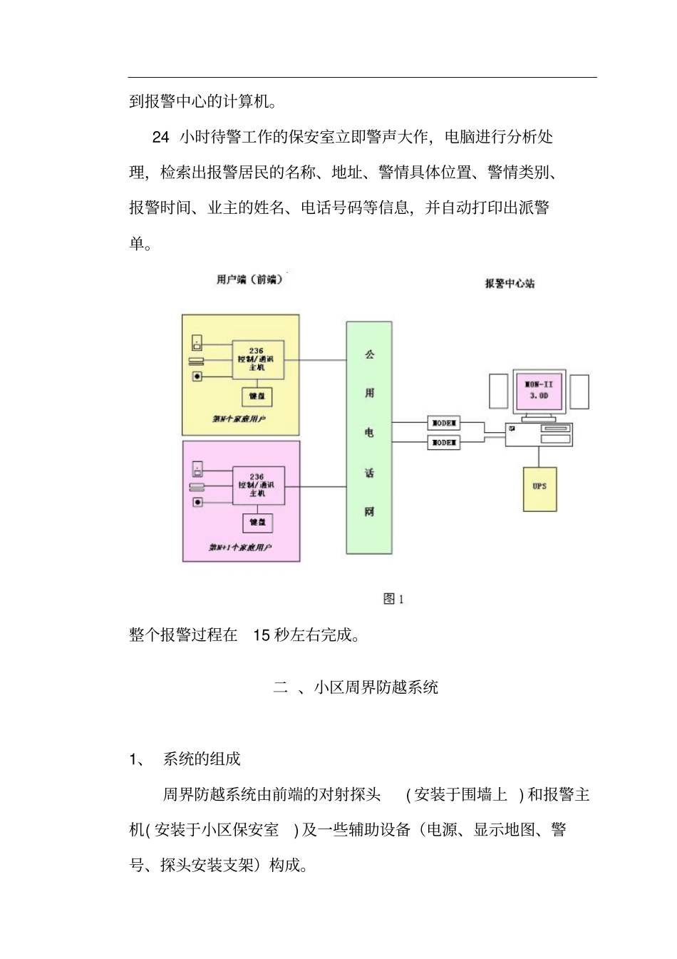 住宅小区智能化安全防范系统功能简介_第2页