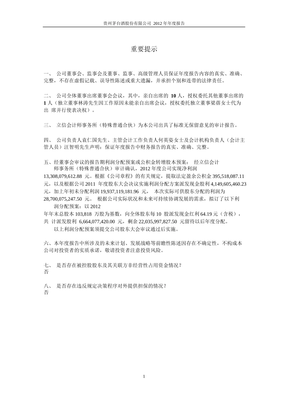 某酒业股份有限公司年度报告_第2页