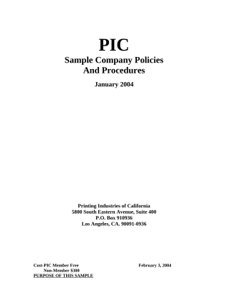 员工手册(英文版(1)