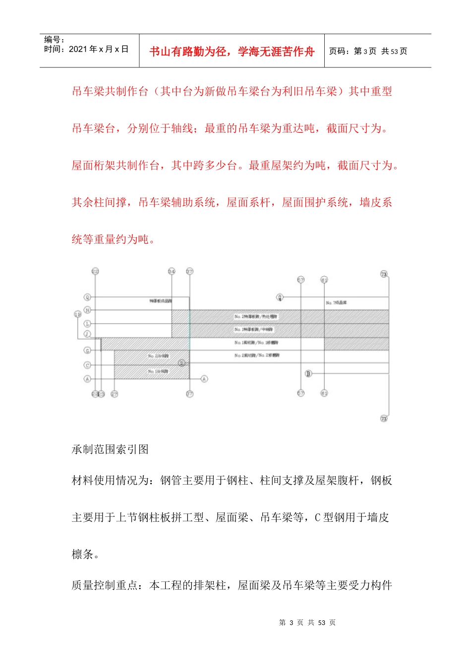 某钢铁基地项目主厂房钢结构施工组织设计_第3页