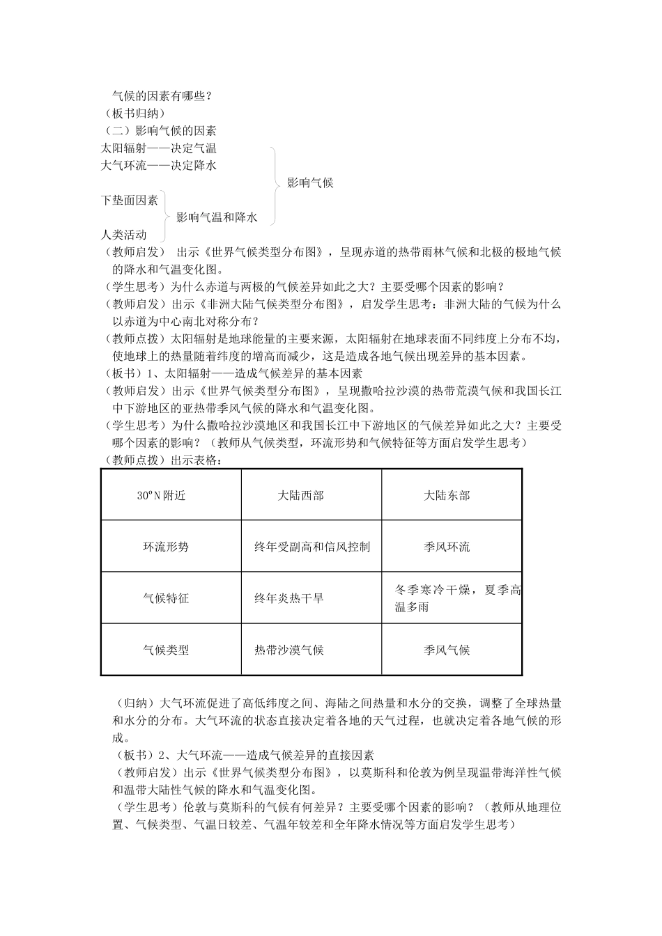 人力资源-3-1气候在地理环境中的作用_第2页