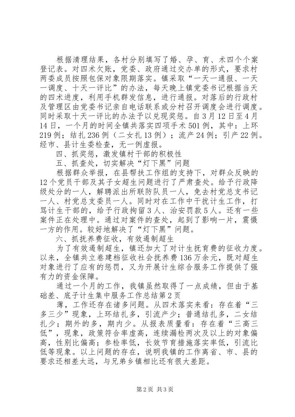 计生集中服务工作总结_第2页