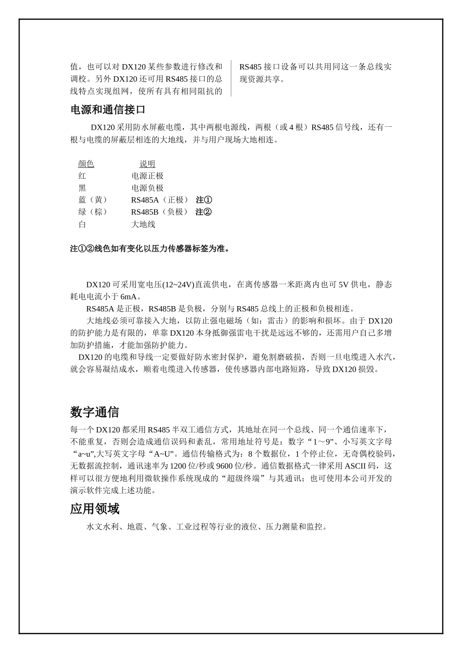 人力资源-DX100型数字式智能压力变送器_第2页