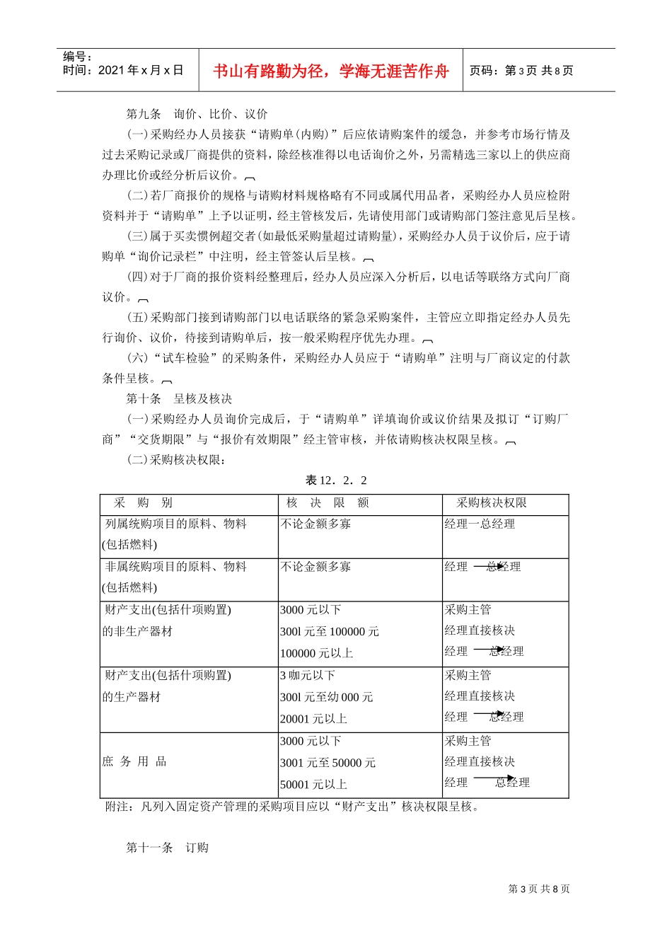 标准采购作业细则(DOC8页)_第3页