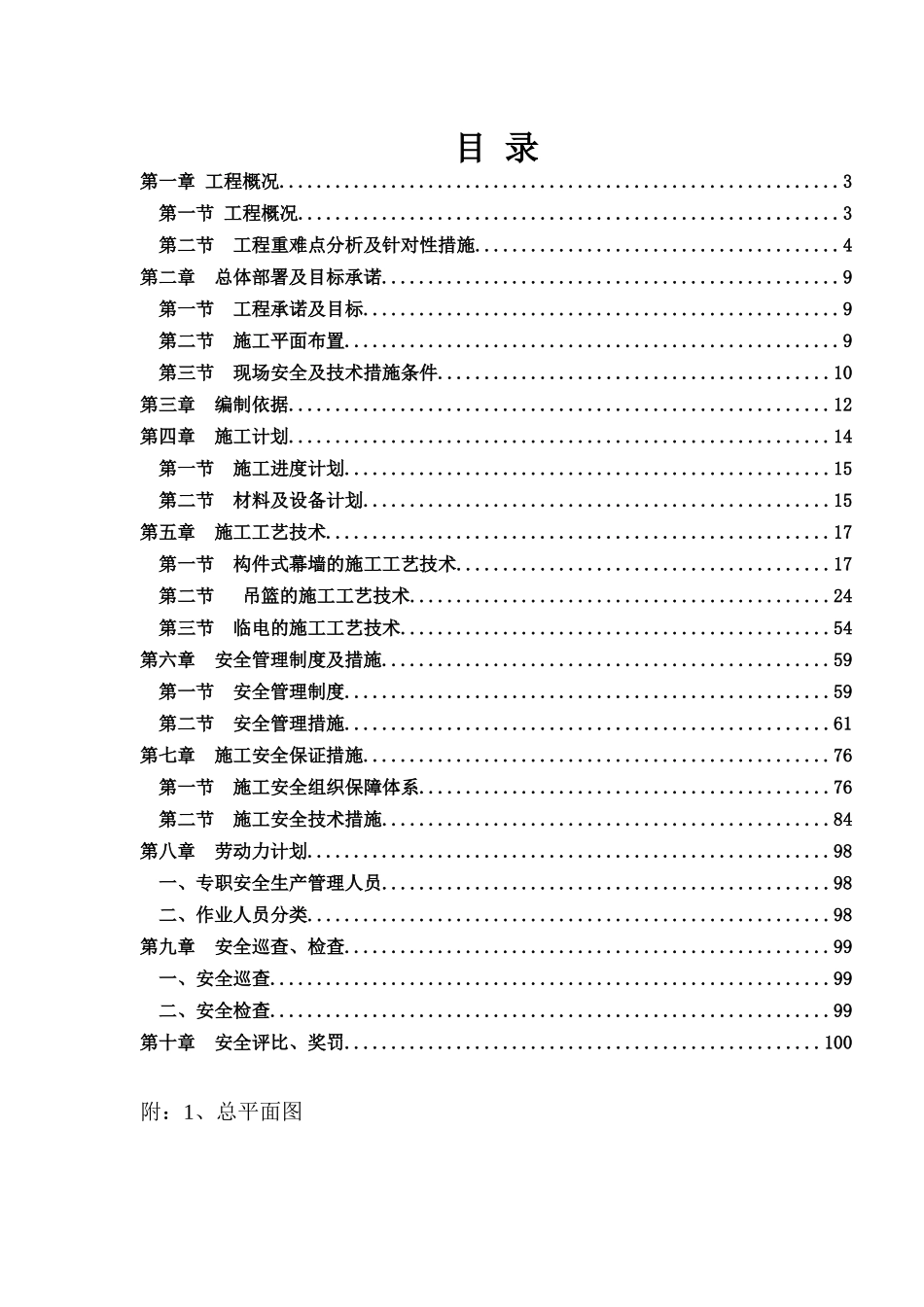 幕墙工程专项施工方案培训资料_第1页