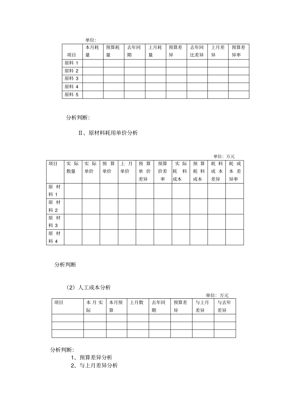 (完整word版)预算执行情况分析报告_第3页