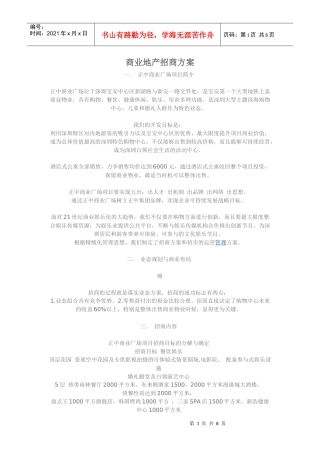 正中商业广场策划文案221726878