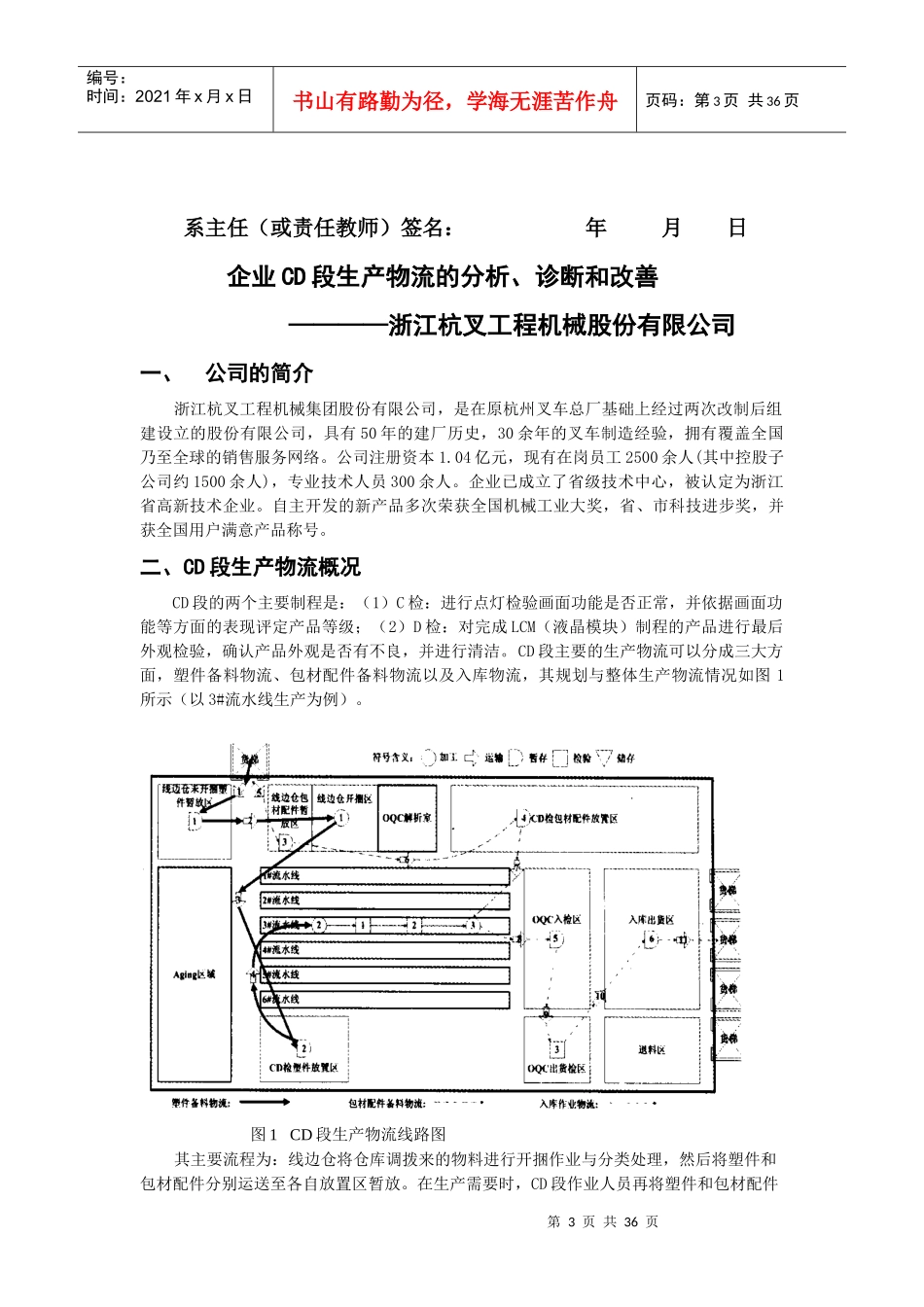 武汉理工大学物流管理课程设计_第3页