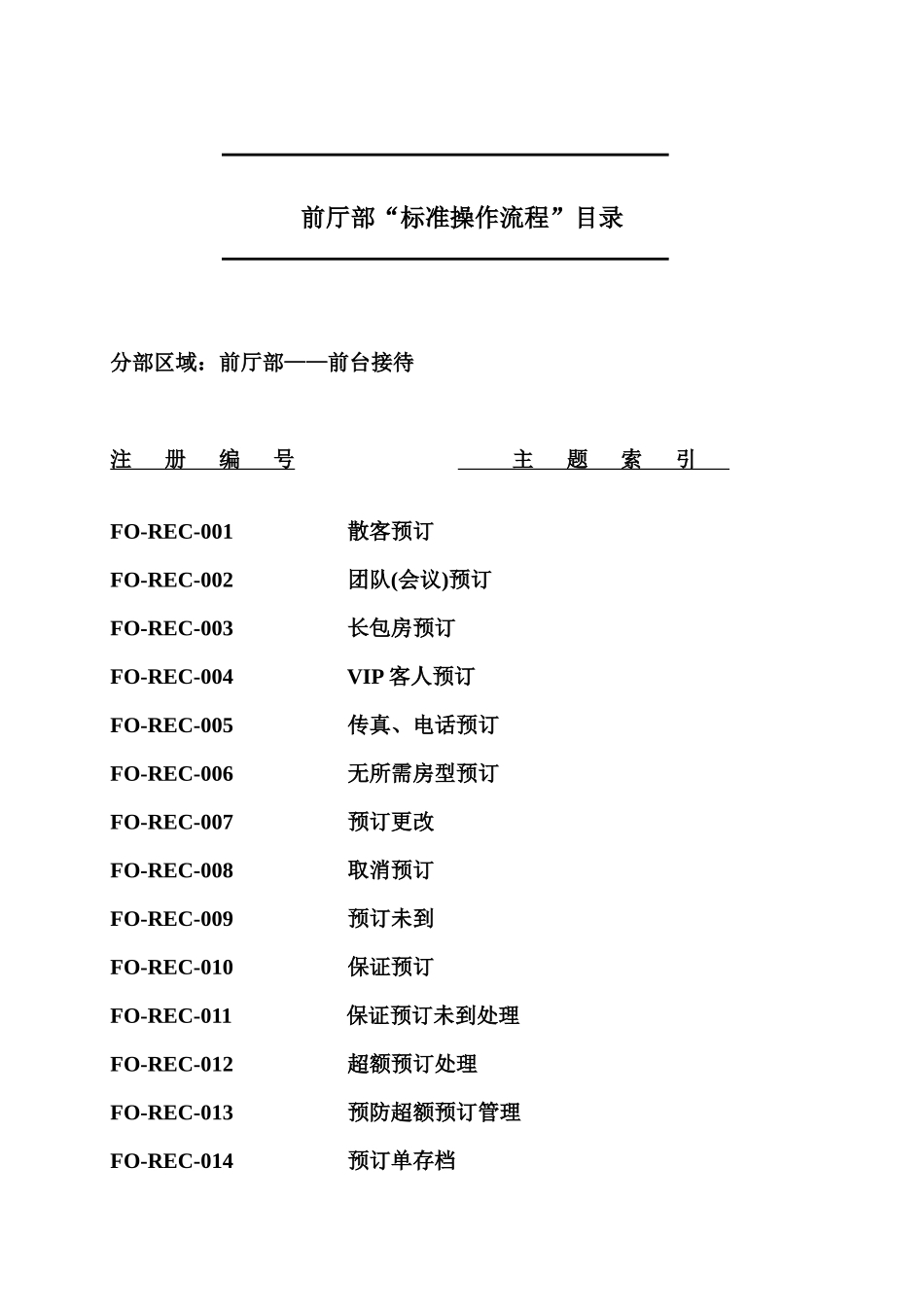 武汉卓悦假日酒店管理体系文件之三标准操作流程--aimseyang_第3页