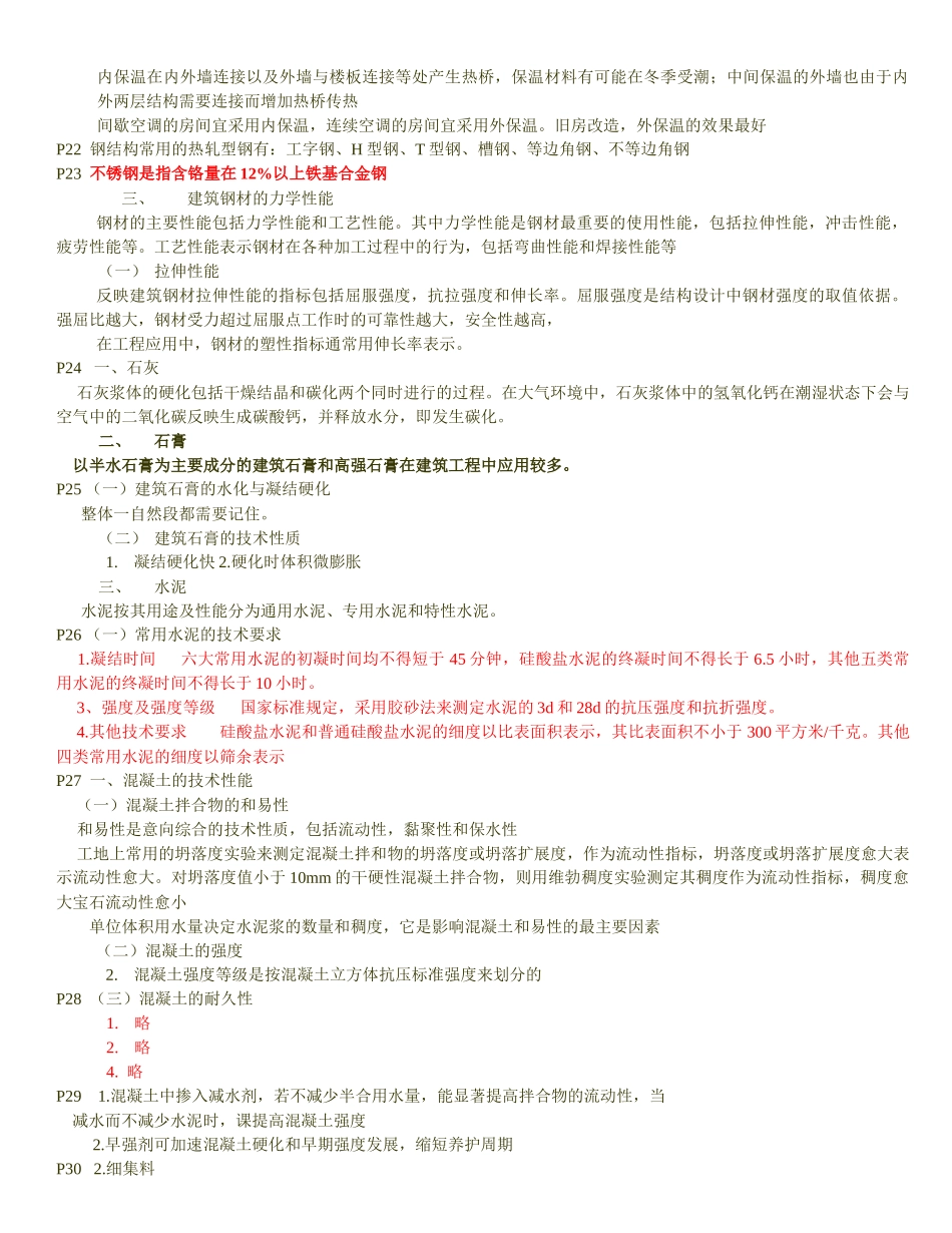 人力资源-XXXX年二级建筑实务总结_第3页