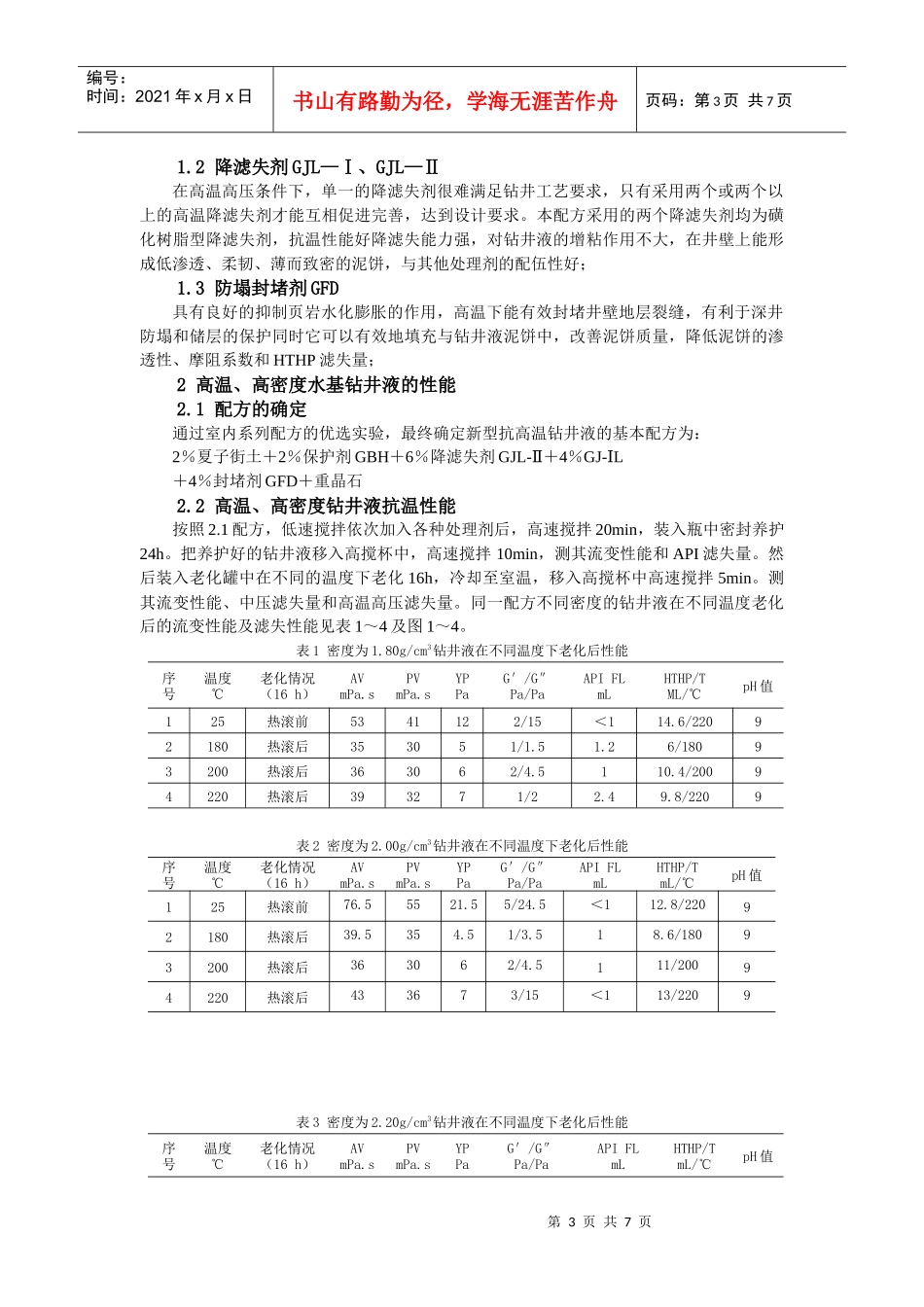 水基钻井液技术研究_第3页