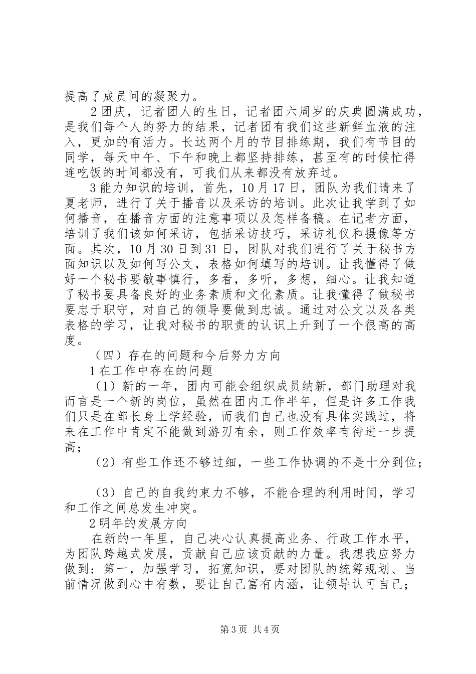 记者团成员个人工作总结_第3页