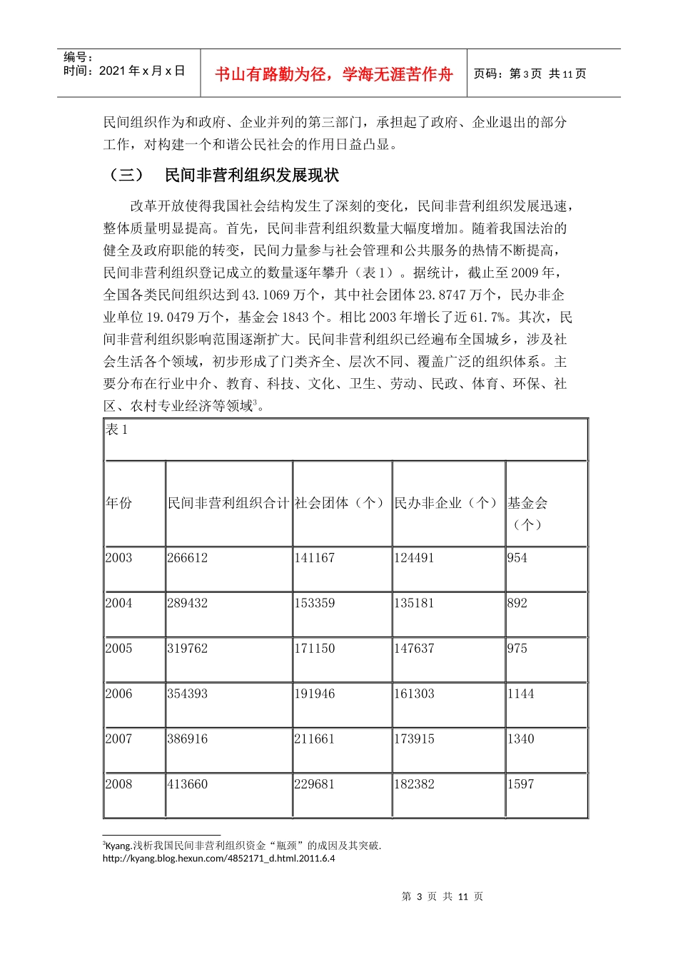 民间非营利组织突破资金瓶颈研究_第3页