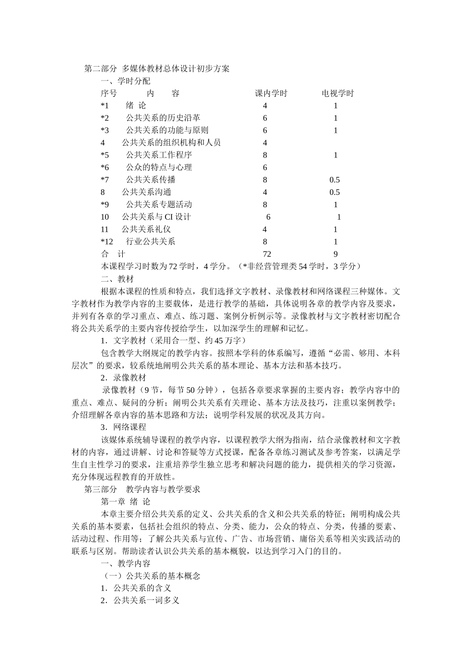 人员关系学课程教学大纲_第3页