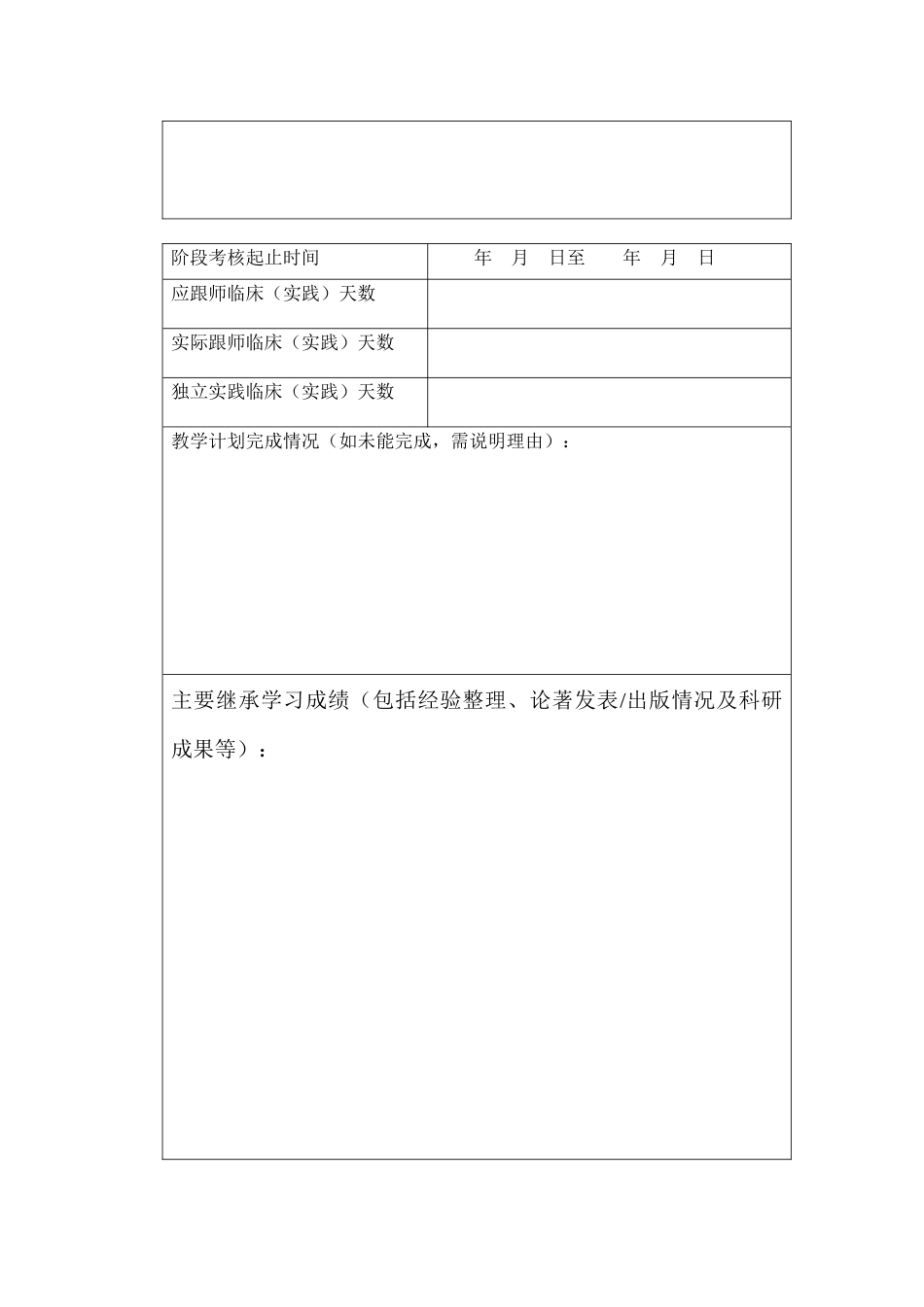 名老中医学术继承人阶段考核表_第3页
