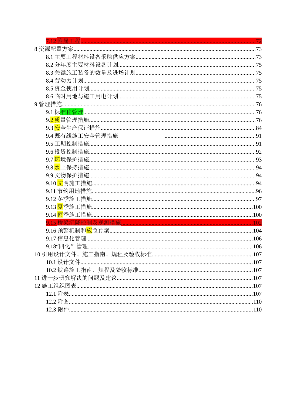 水泉沟大桥施工组织设计概述_第2页