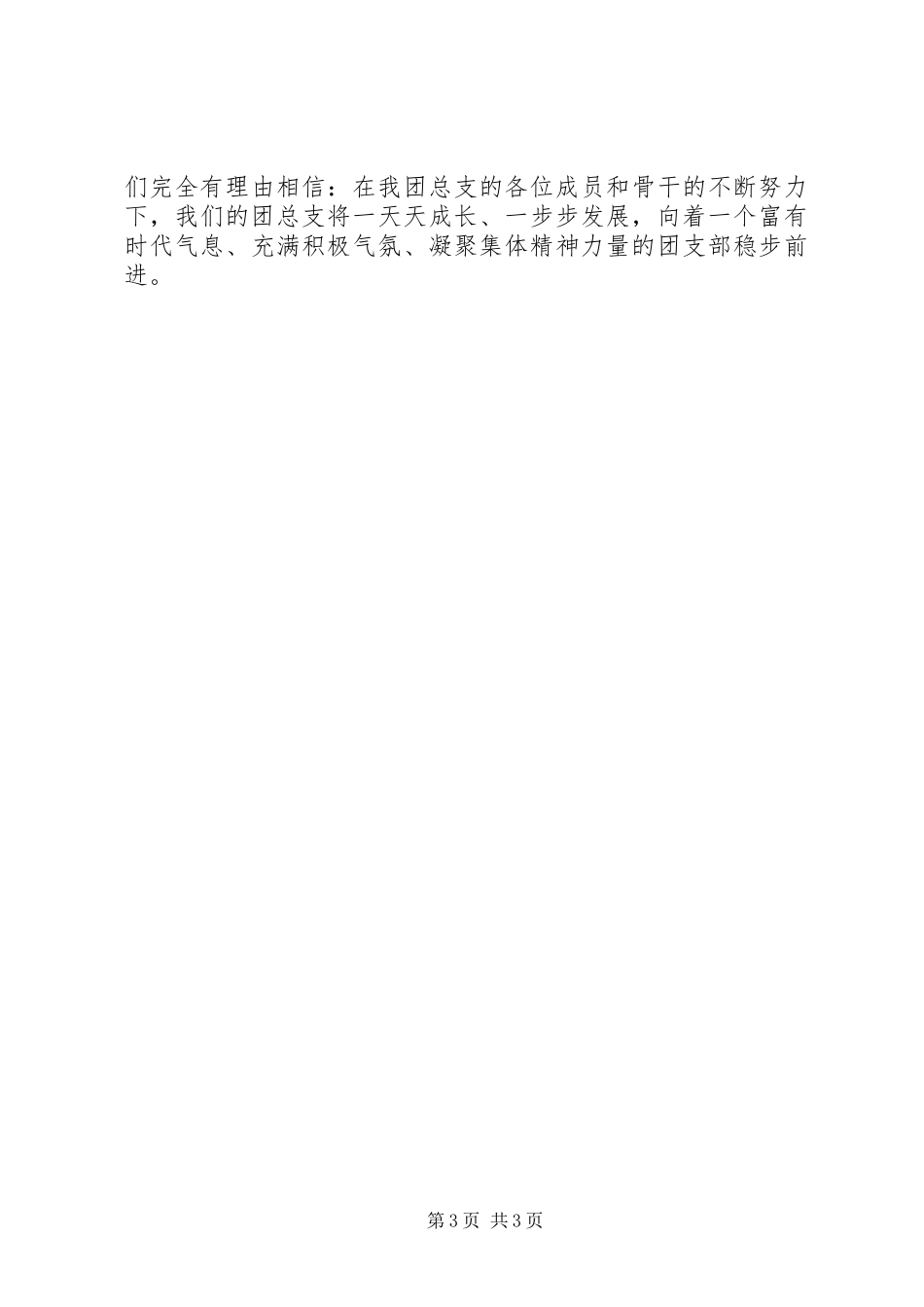 高中团支书工作总结_第3页