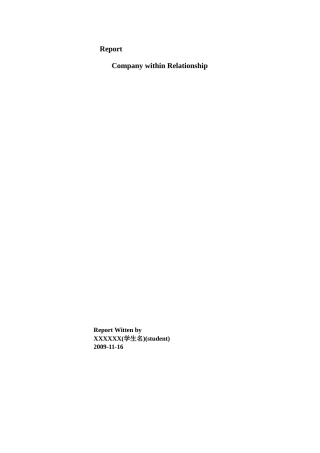 人力资源-HND人事管理与组织行为学 人力Report