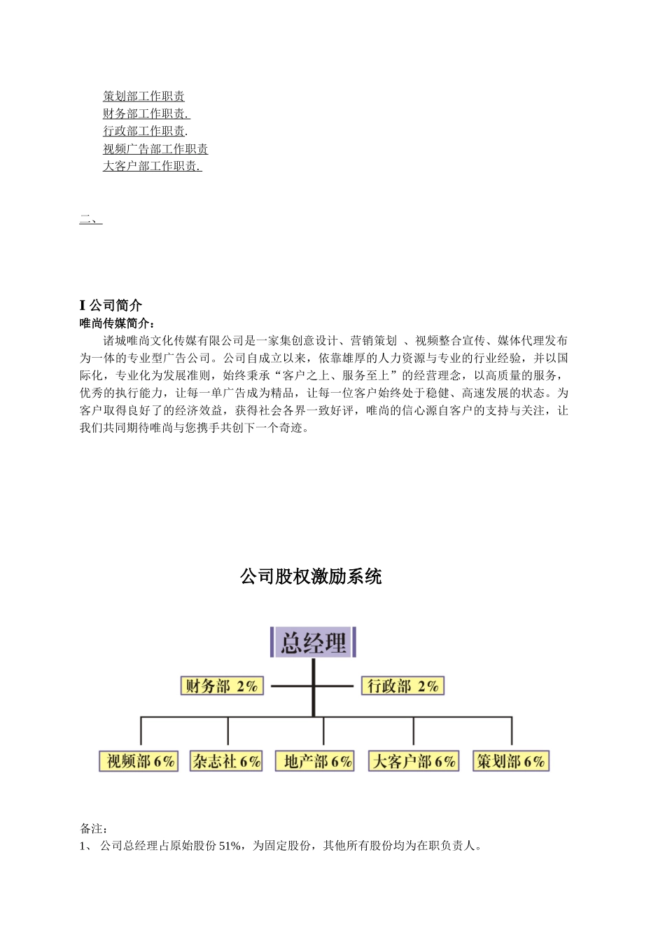 唯尚传媒员工手册(最新)XXXX026tmp_第2页