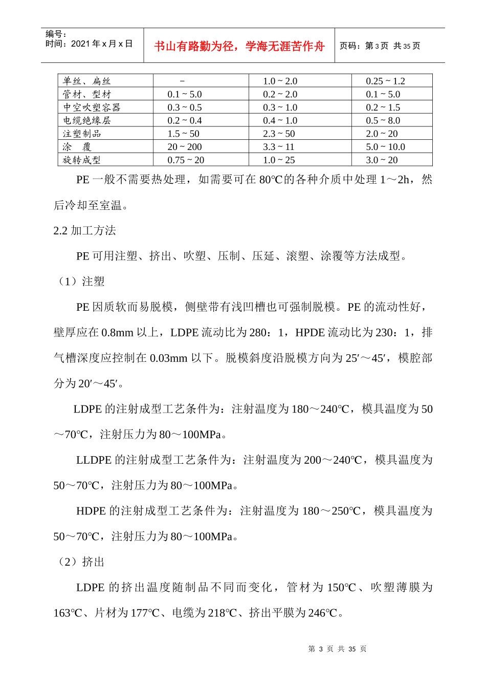 橡塑加工应用基础知识_第3页