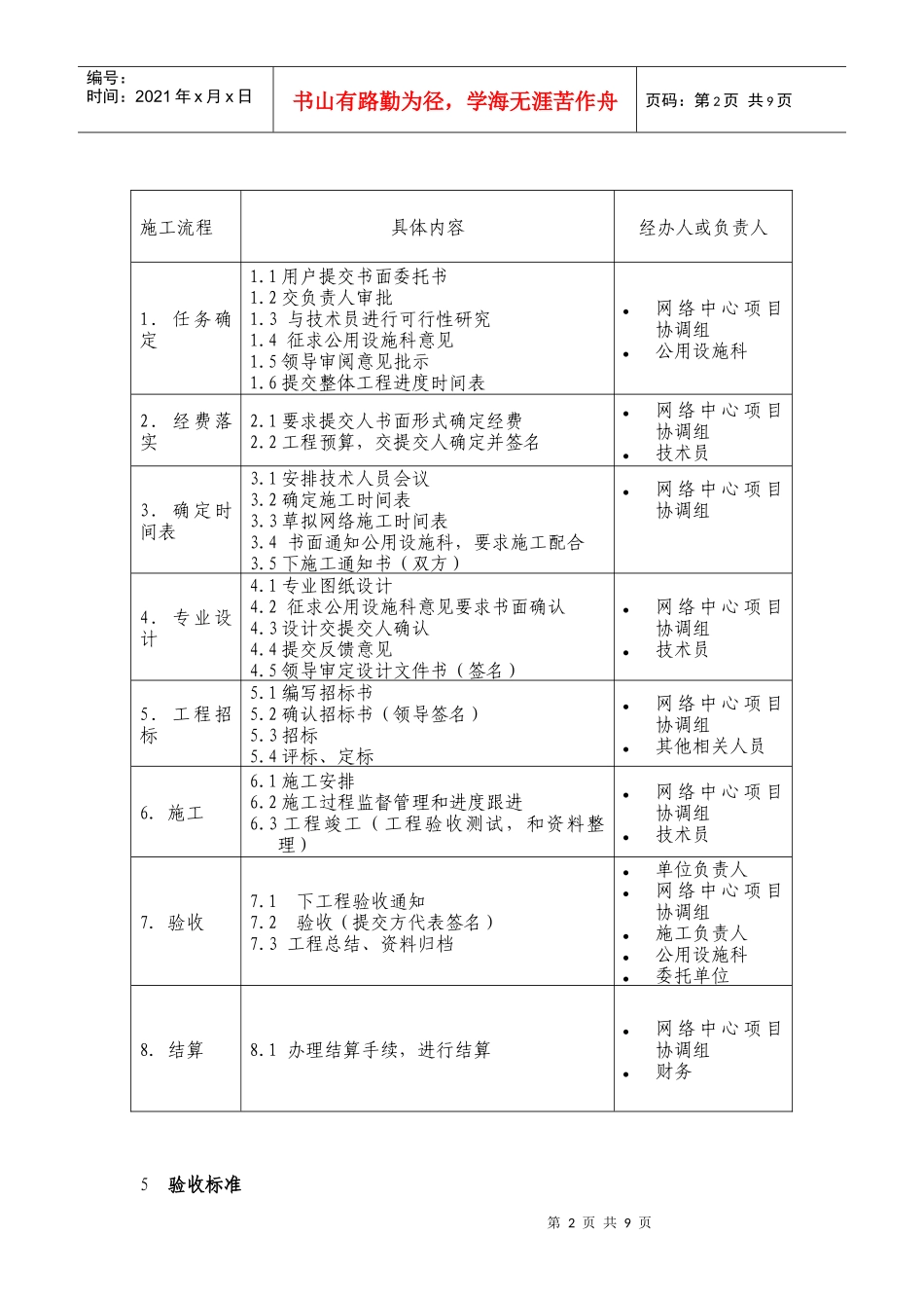 汕头大学网络中心网络工程施工流程_第2页