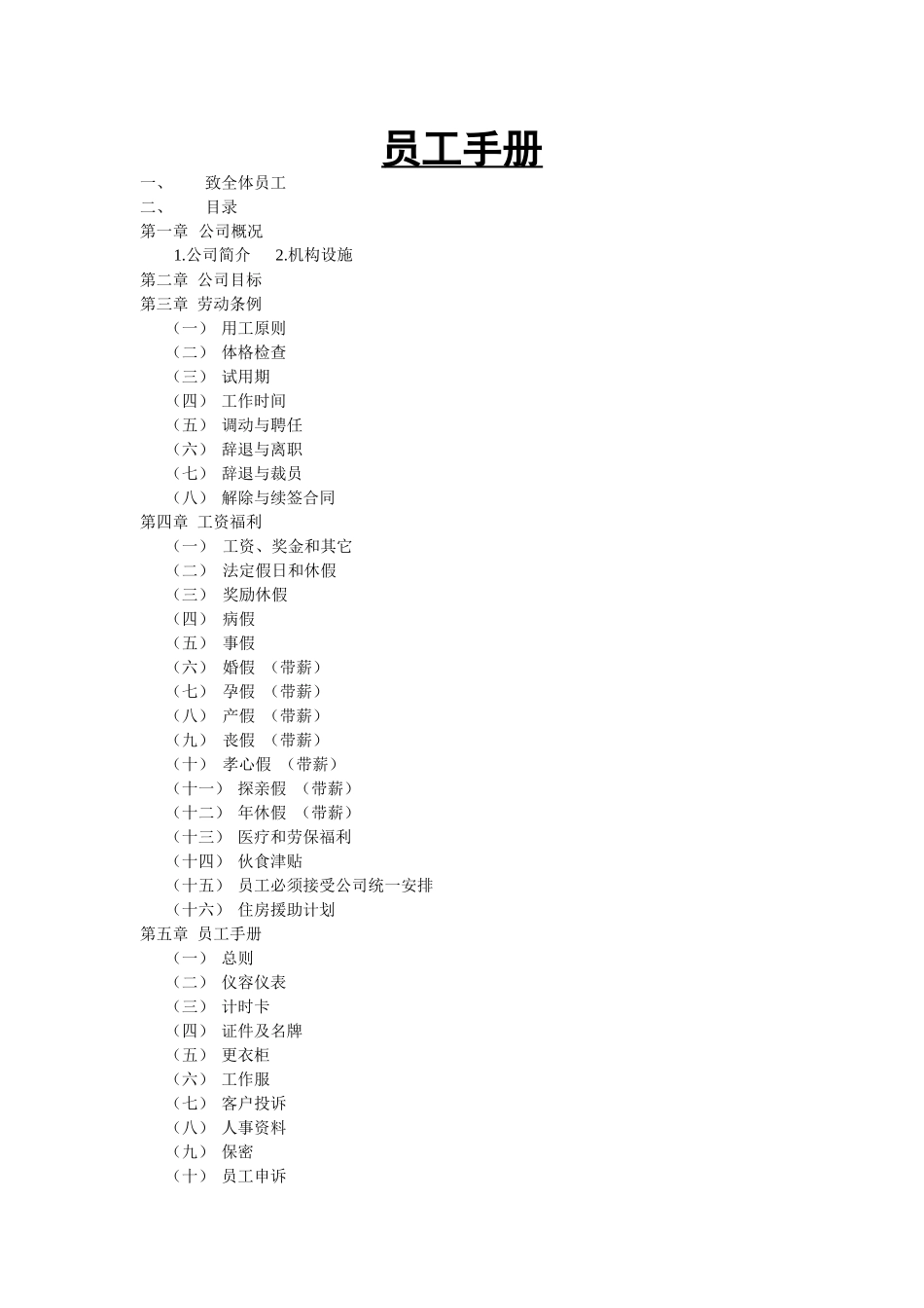 人力资源-IT员工手册_第1页