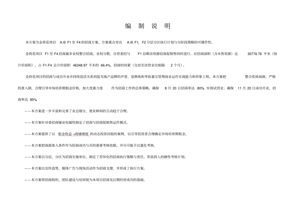 招商实施方案最终版_第1页