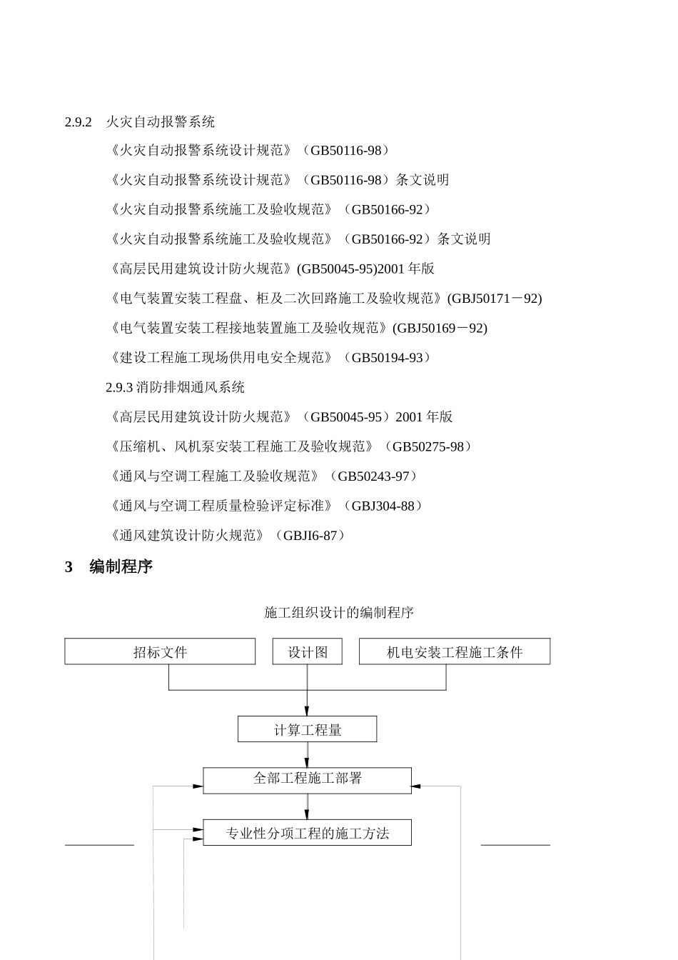 商住楼消防系统施工组织设计范本_第2页