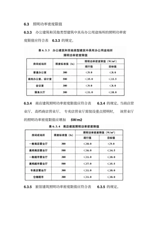 强条部分《建筑照明设计标准》GB50034-2013