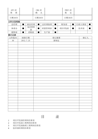 人力资源-FR-3HR0030A0各职能岗位职责(3)