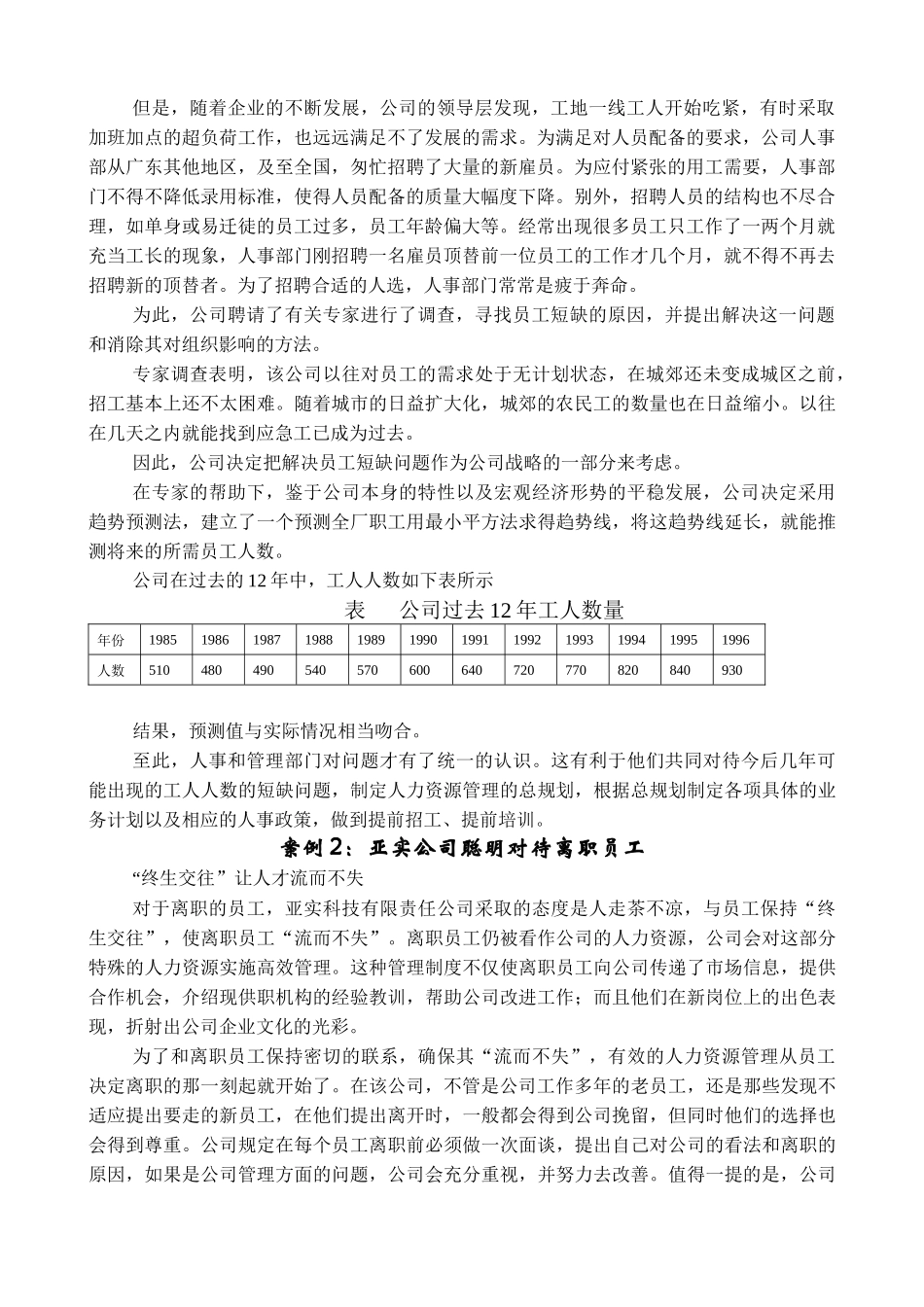 人力资源-b5管理大学《人力资源管理实训》案例集_第3页