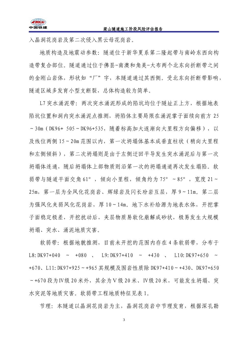 梁山隧道风险评估报告_第3页