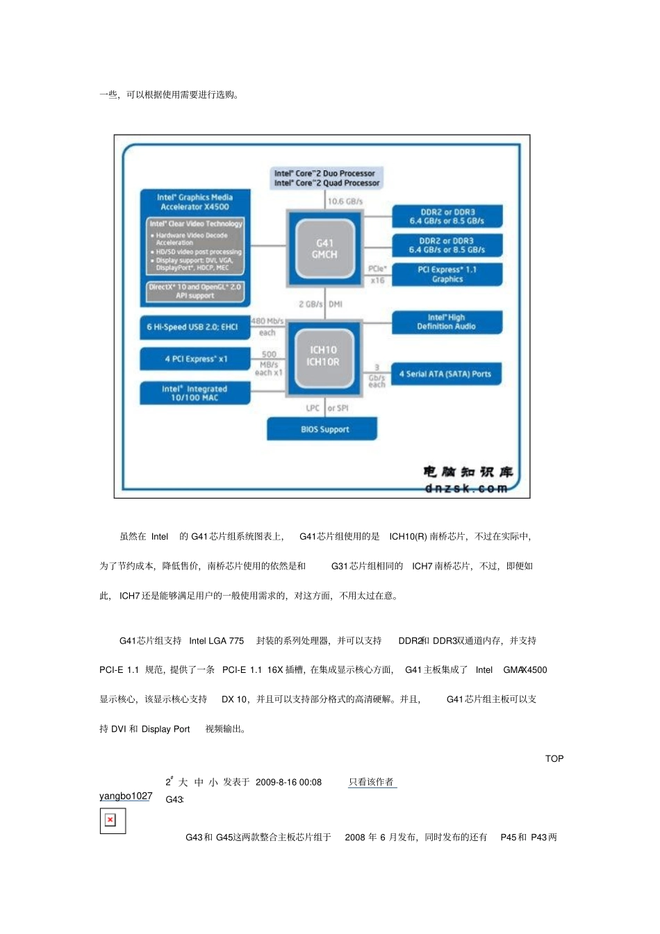 主流Intel主板芯片组介绍_第2页