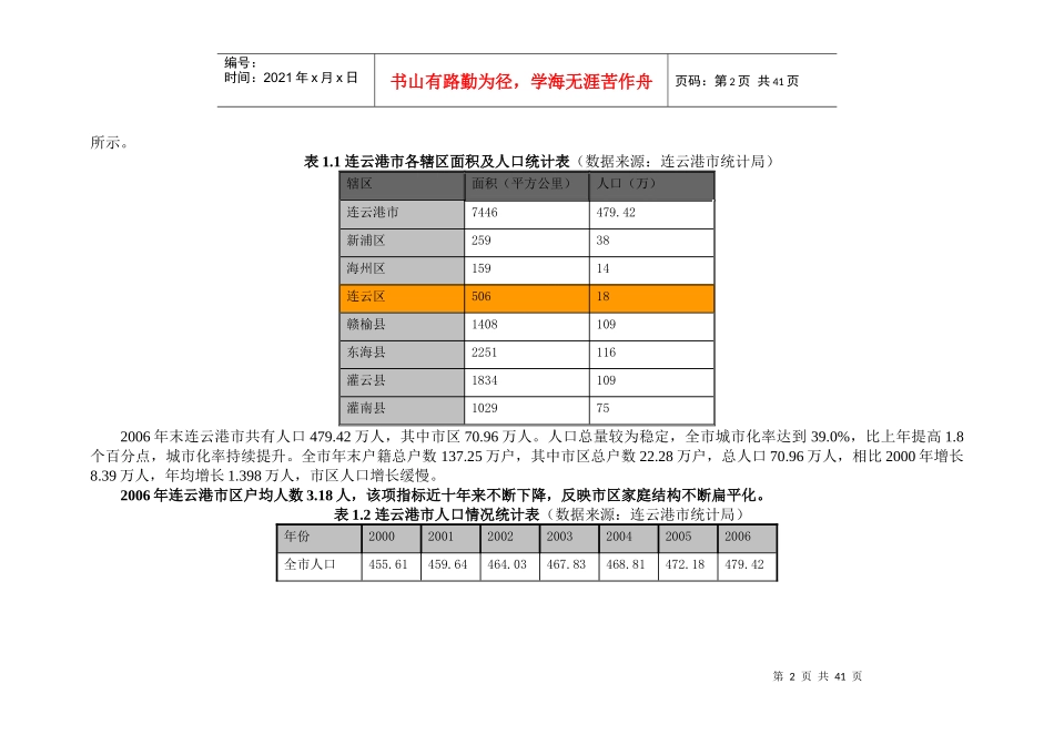 正太集团连云港项目市场策划报告-46DOC_第2页