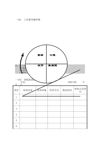 人事行政管理表格G纵表格