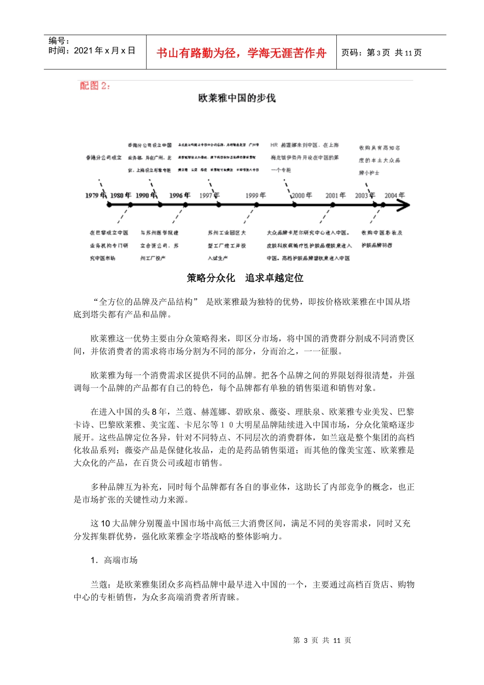 欧莱雅品牌金字塔是怎样建成的？(1)_第3页