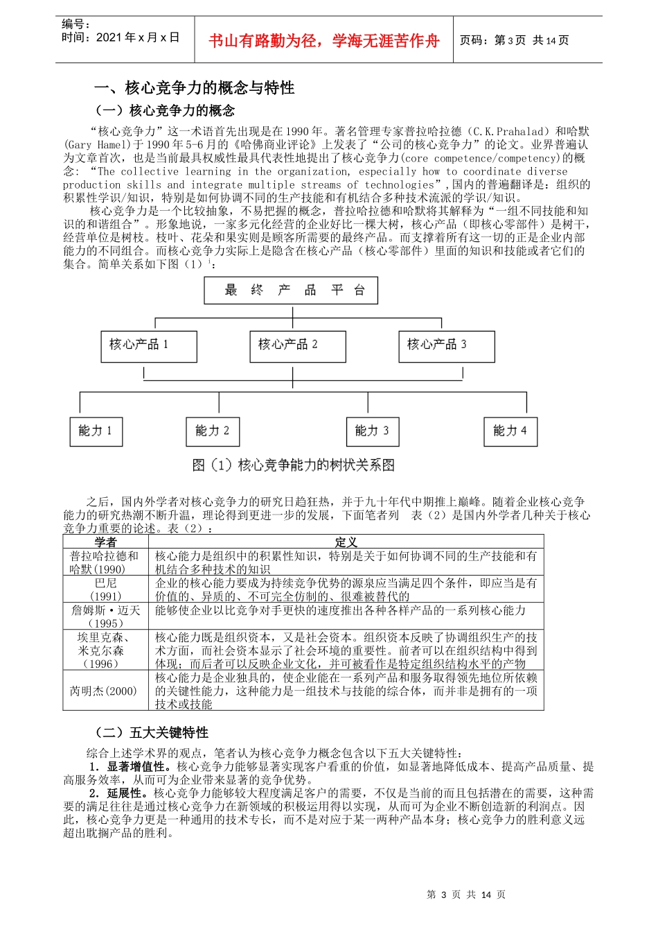 毕业论文（设计）培育核心竞争力--以华硕电脑为例_第3页