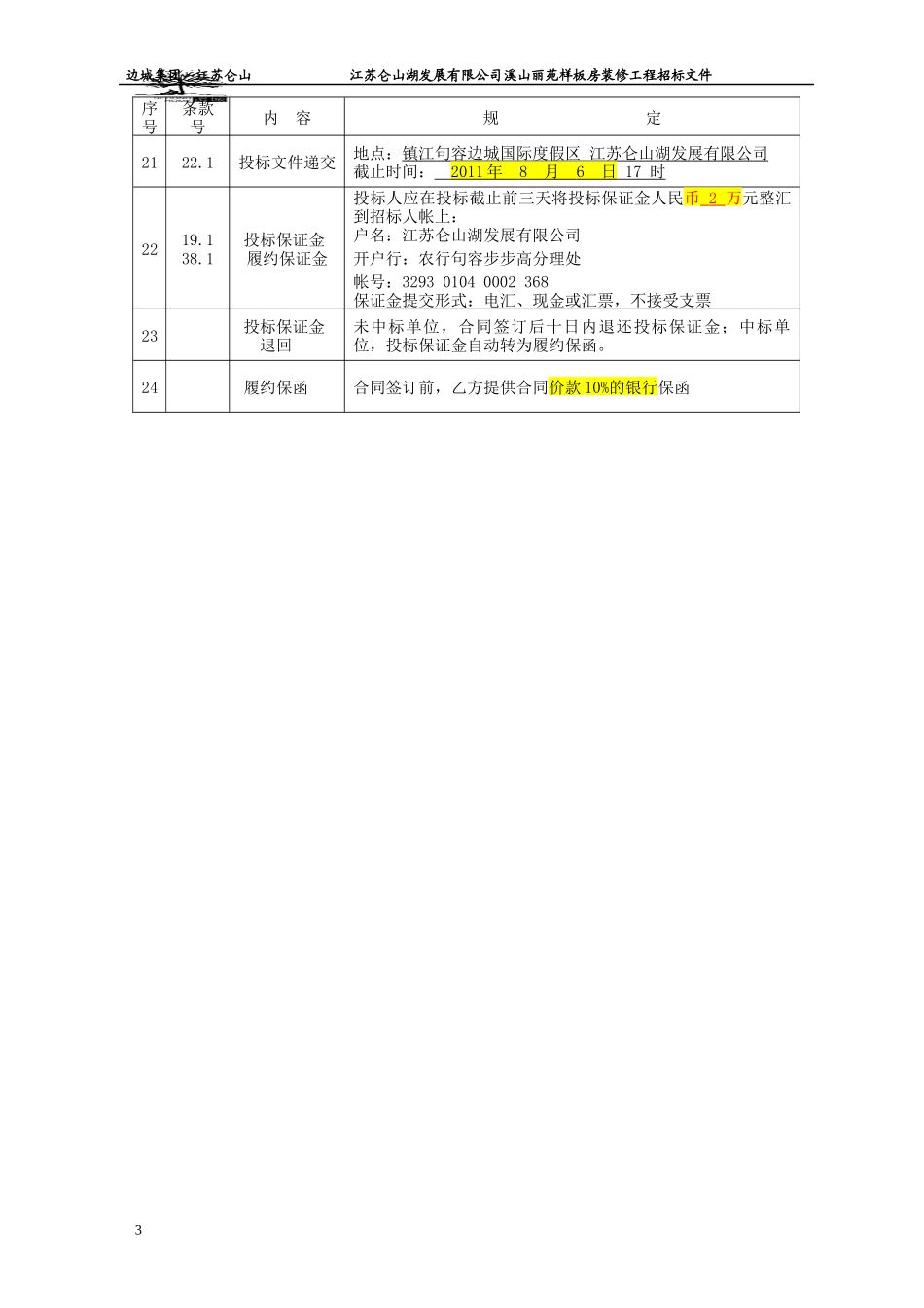 江苏边城发展集团样板房E04装修工程_第3页
