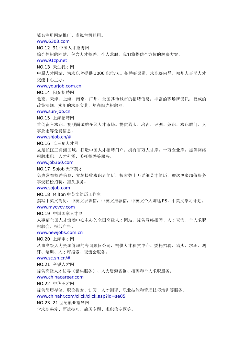 一些比较不错的招聘网站_第2页
