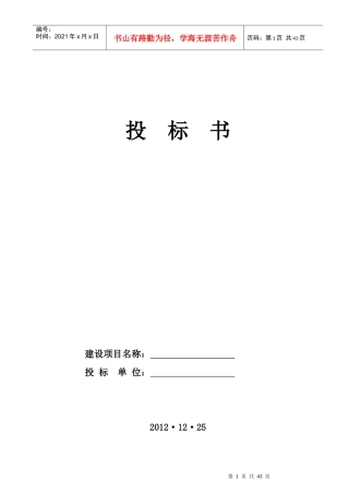 楼体亮化工程方案投标书(上)
