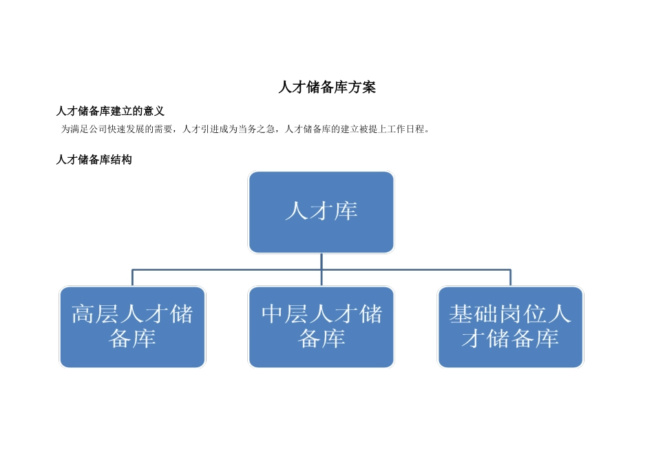 人才储备库方案(1)_第1页