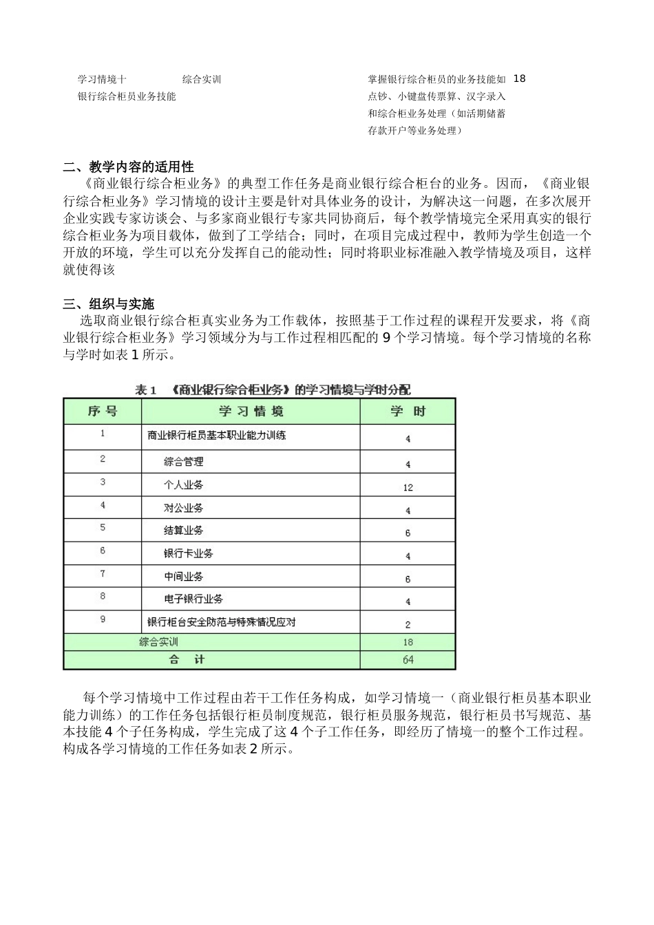 学习情境一商业银行柜员基本职业能力训练_第2页