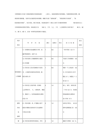 医院消毒供应室验收标准.doc