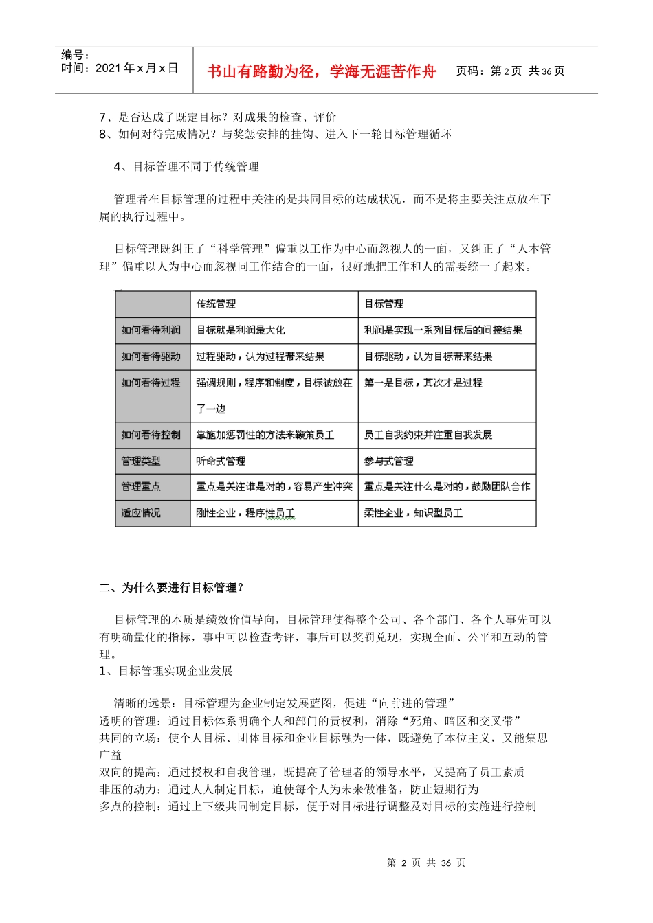 榜样的力量目标管理实务课程_第2页
