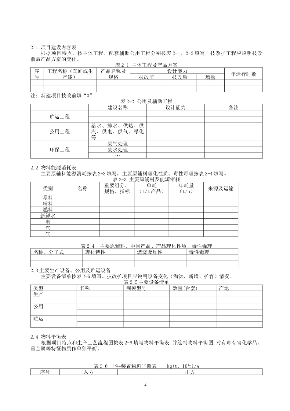 江苏省建设项目环境影响报告书编制主要图表规范说明_第2页